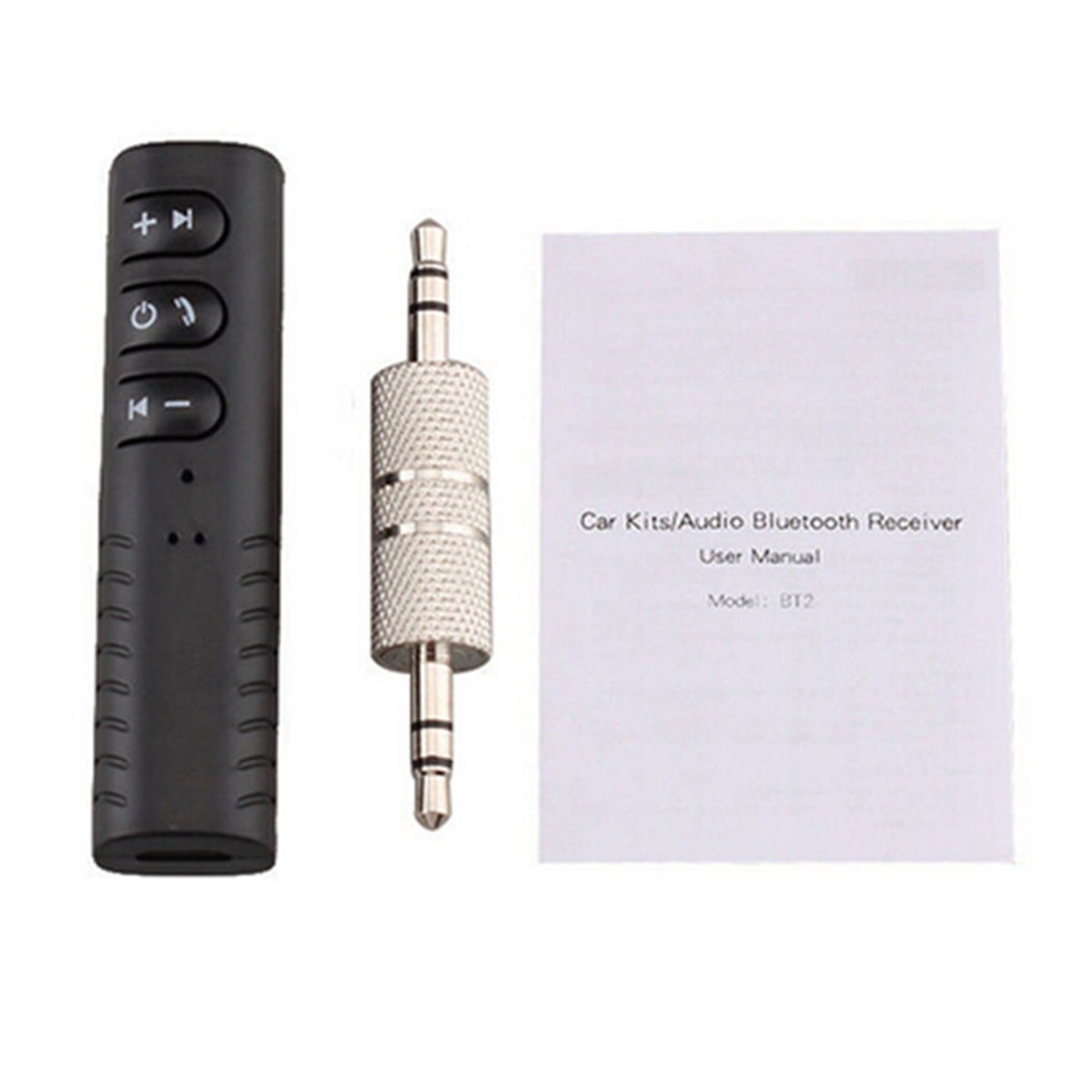 Bluetooth receiver Wireless play Portable 3.5mm audio plug stereo Bluetooth 4.1 Compatible with all Bluetooth devices: Default Title