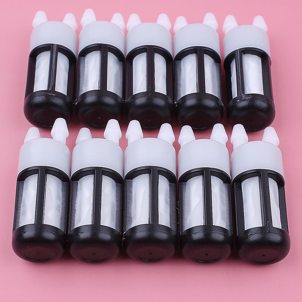 10 stks/partij Dual Port Fuel Filter Voor Stihl BR600 BR550 BR500 BR 600 550 500 Blower Vervanging Onderdeel 4282 007 3600
