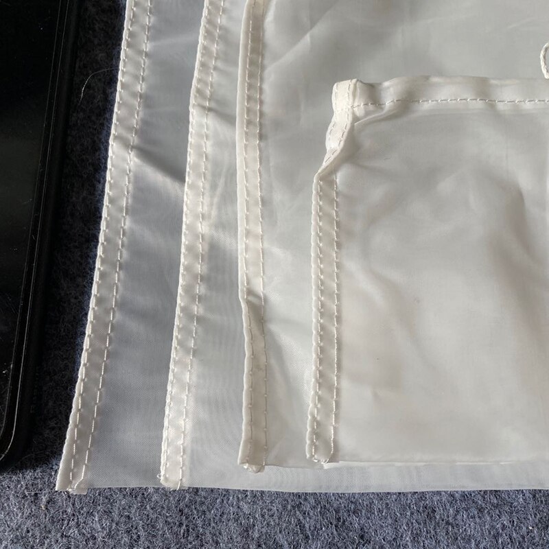 Filet filtrant réutilisable en Nylon, 100 mailles, sac polyvalent pour le lait, le café, le lait de soja, 1 pièce