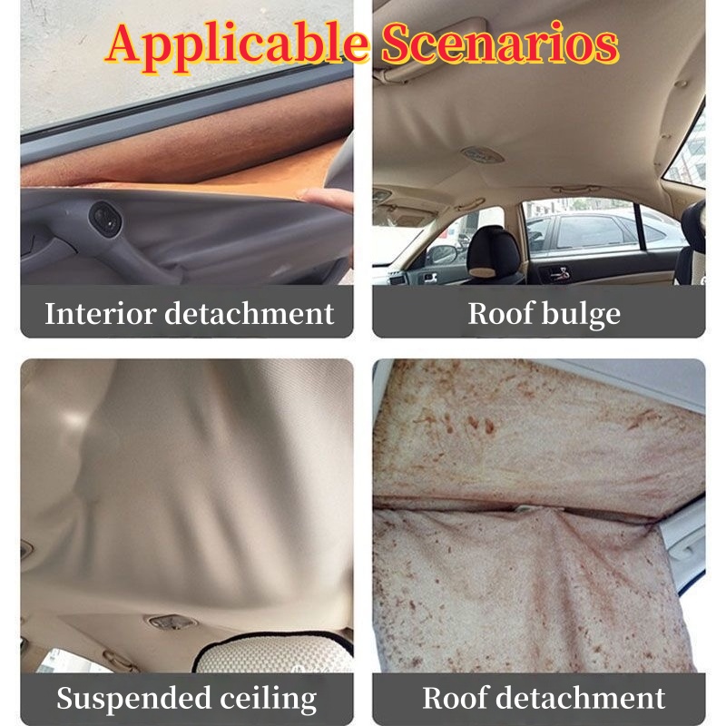 Autodakgaasstof met zelfklevende reparatie auto-plafondbekleding voor renovatie van auto-interieur hemelbekleding doe-het-zelf autodecoratie