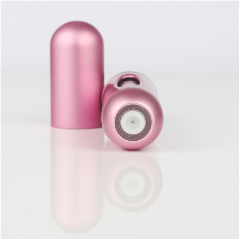 Bottom-filled Metal Shell 5ml Perfume Bottle Dropper Portable Sample Bottles Frosted Perfume Points Bottling Oil Bottle