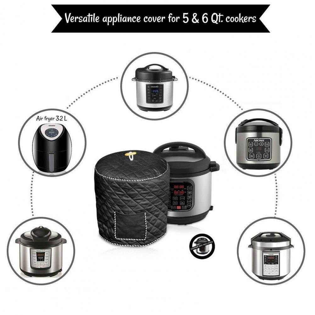 Decorative Cover Great Red Dustproof Rice Cooker Cover Well-fitted Reusable Dust Cover