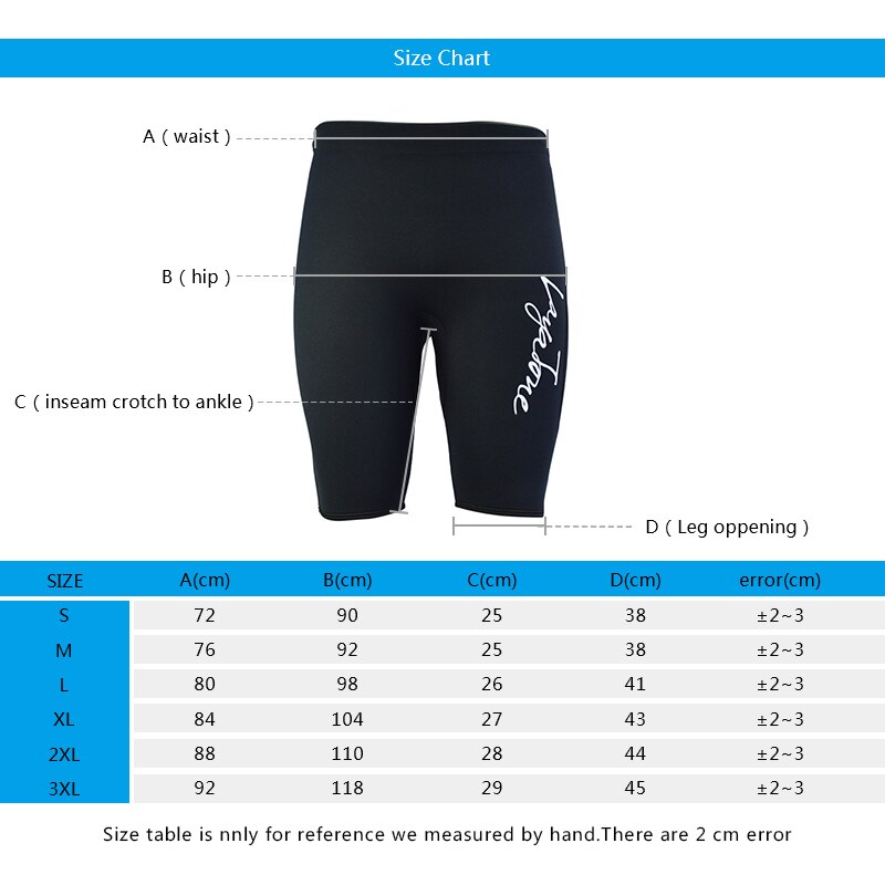 Maillot de bain,combinaison 3MM en néoprène pour hommes, pantalon de natation, surf, plongée