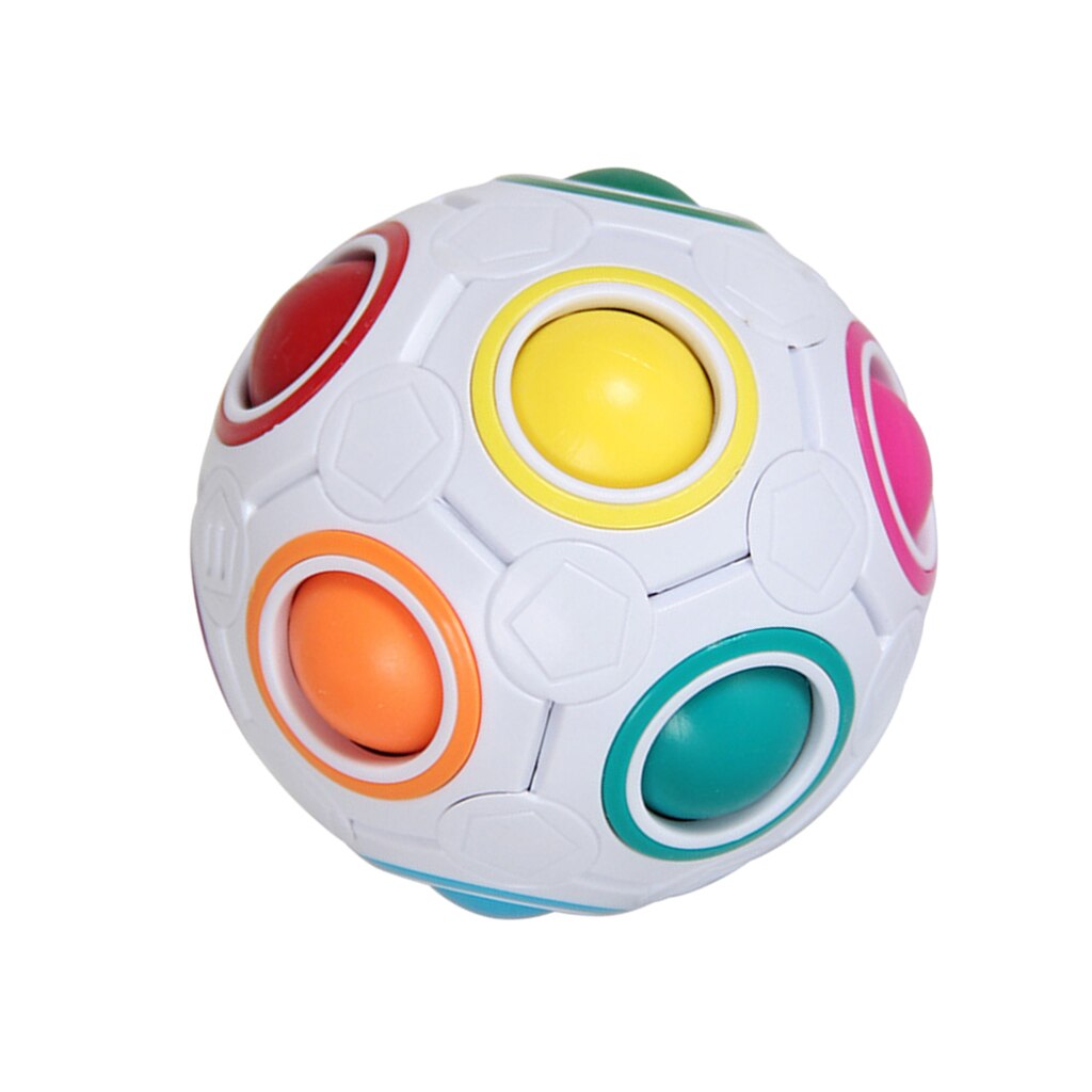 Magic Rainbow Ball Puzzle for Kids Stress Relief Anti Toy