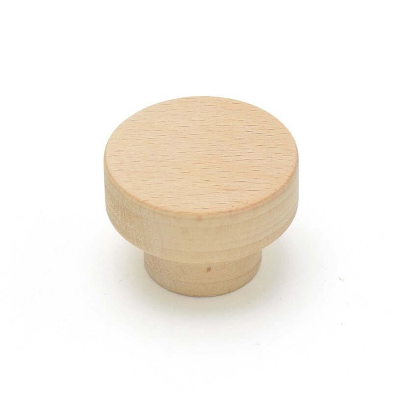 Gancho de madera Natural para colgar ropa, colgador de ropa montado en la pared, Soporte redondo decorativo para llaves, manija de puerta, accesorios de baño, ganchos decorativos