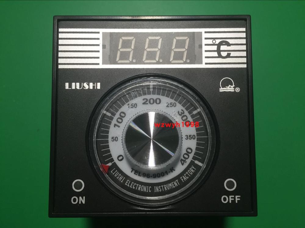 Zhejiang liushi elektronisk instrument tel 96-9001- k gasovntermostat tel 96: Sort   k 400 200v