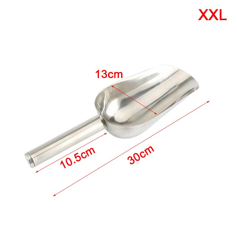 Acier inoxydable bonbon glace grattoir Buffet barre alimentaire mesure pelle pelle de: XXL