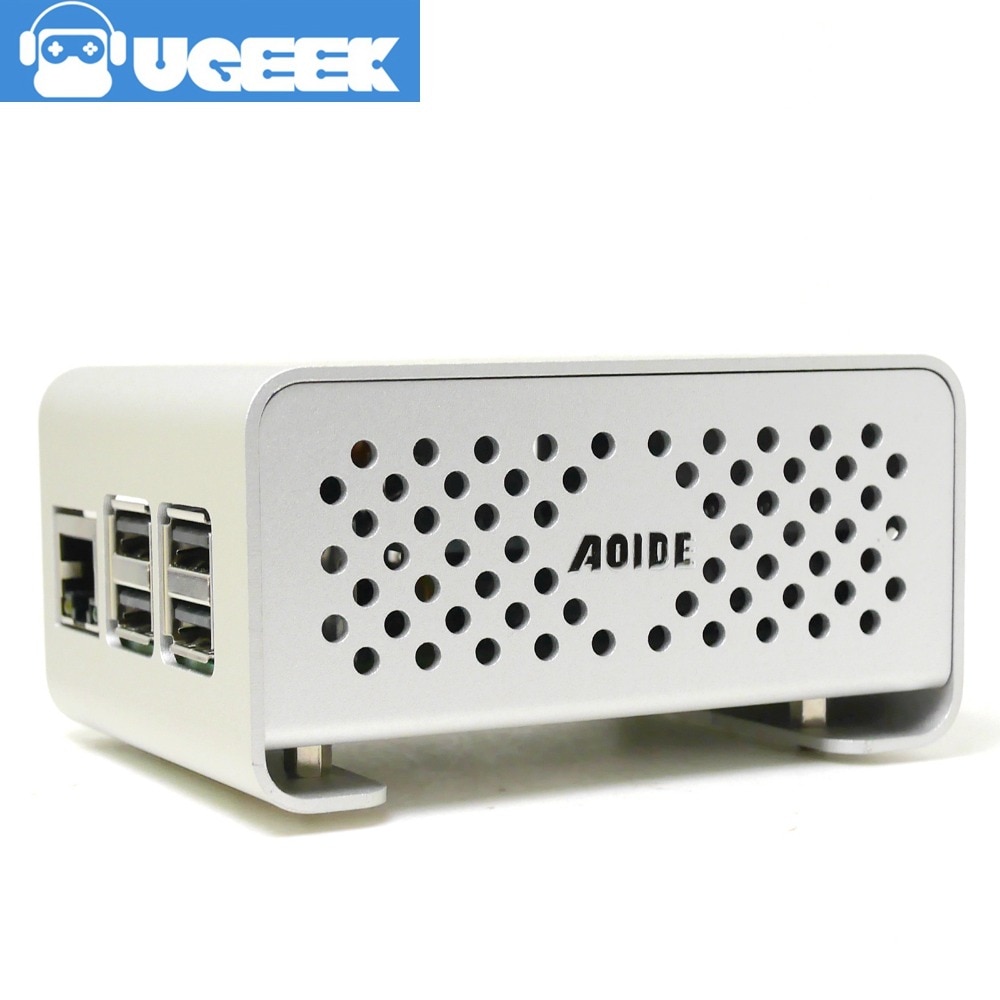 Aluminium Case for UGEEK AOIDE Digi Pro work with Raspberry Pi 3 Model B/2B 3B+|DIY your HiFi player build with Raspberry Pi