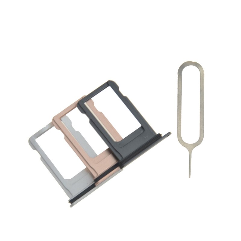 Sim kart tutucu yuvası değiştirme için iPhone X XS Max SIM kart tepsi adaptörü değiştirme mühür kauçuk ve çıkarma pin