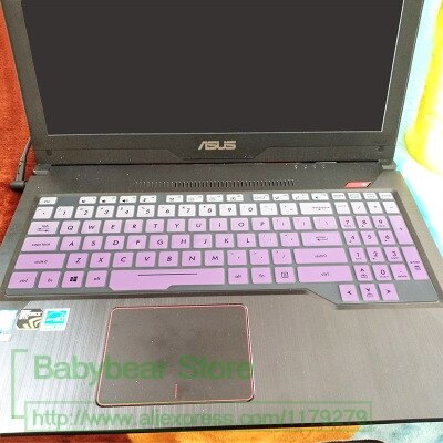 Laptop 15,6 17,3 Zoll Tastatur Abdeckung Schutz Für Asus Rog Fx503Vd Fx503Vm Rog Strix Gl703Vd Gl703Vm 17 "Rog Gl503Vd fx63Vd: fadepurple