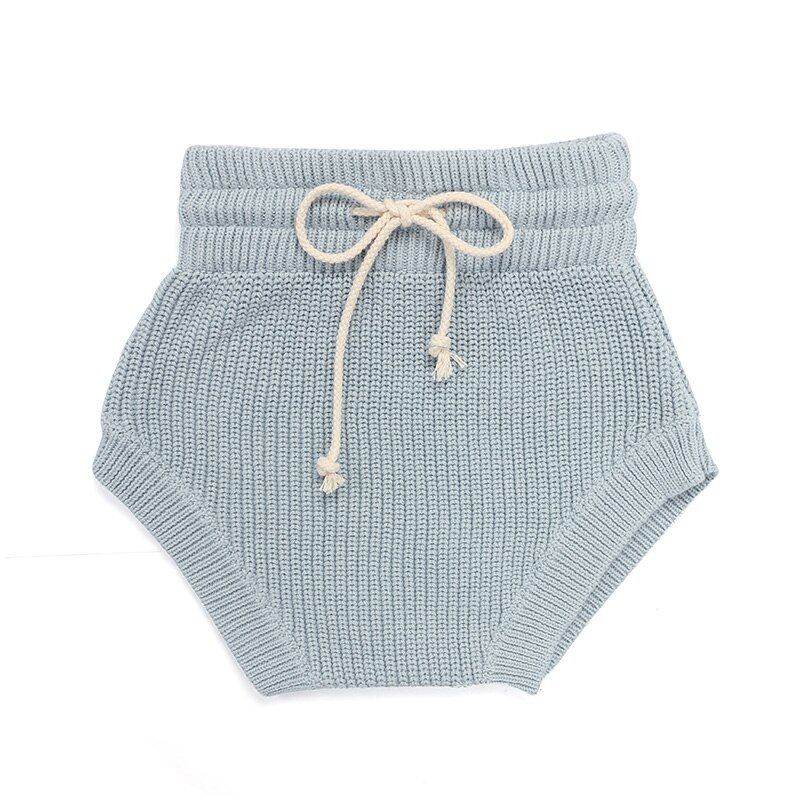 Kaiya angel baby bloomer sommerpiger bomuldsbleebetræk nyfødt soild sweater shorts spædbarn unisex retail bloomer: Ky-sjk -022-2 / 18m