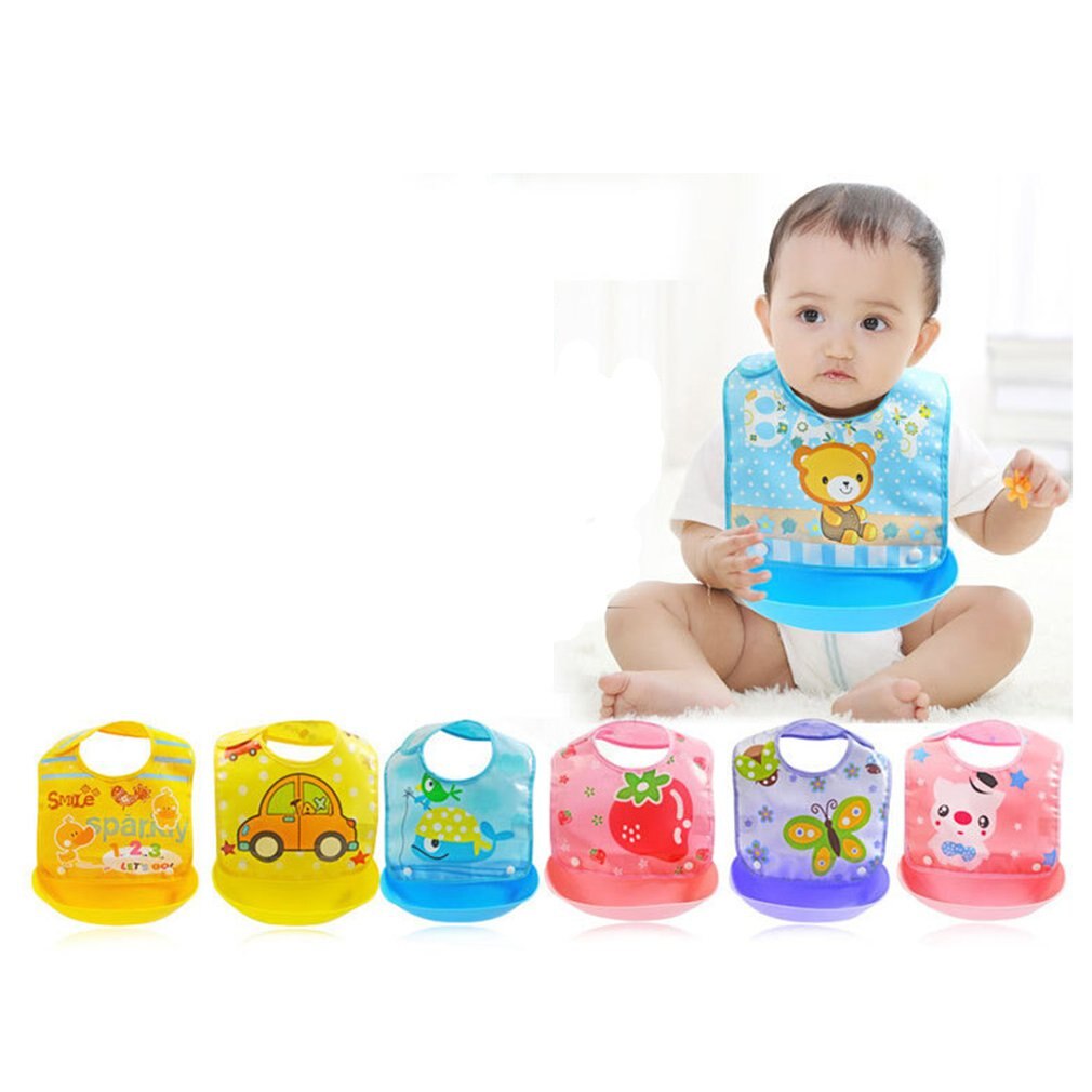 Children's Bib Cotton Stereo Waterproof And Detachable Silicone Baby Mouth Towel Baby Eating Bib Baby Food Bag Baby Feeding