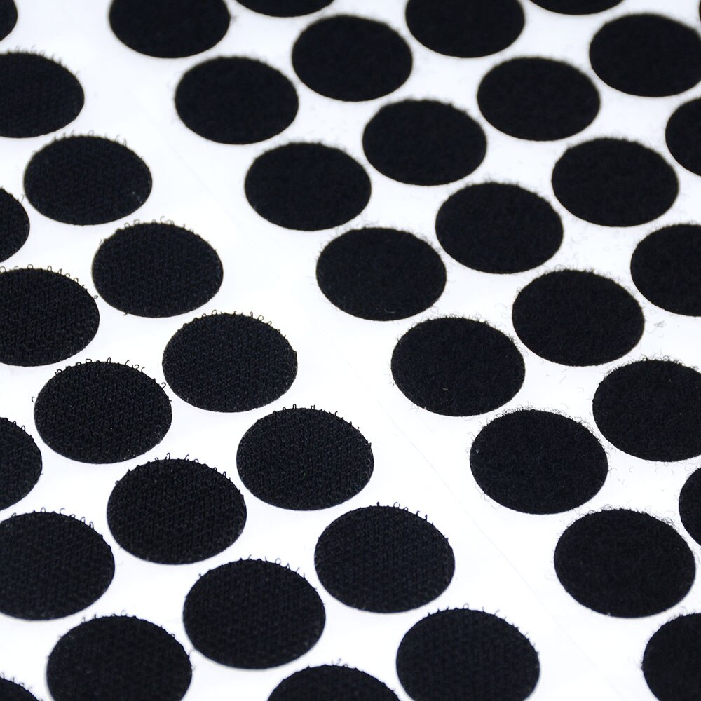 100Pair 20-30MM Velcros Adhesive Self Adhesive Fastener Tape Hooks and Loops Magic Tape Dots Sticker Nylon Home Klitterband Glue