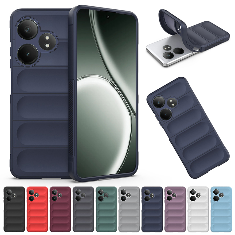Liquid Silicone Shockproof Bumper Back Cover For Realme GT 6T Neo 6 SE 6se GT6 6 T Neo6SE Case Camera Protector Shell Fundas