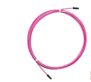 3m Jump Rope with Steel Wire Fitness Exercise Volume To Find Spare Replaceable Metal Speed Jumper: Pink