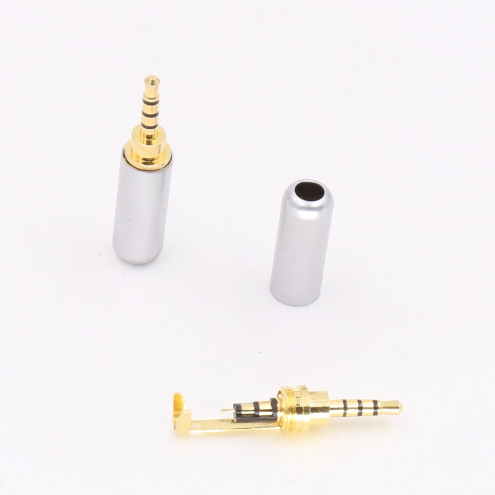 Conector adaptador de conexão de solda, conector de cobre de 4 polos condutor 2.5mm com 10 peças