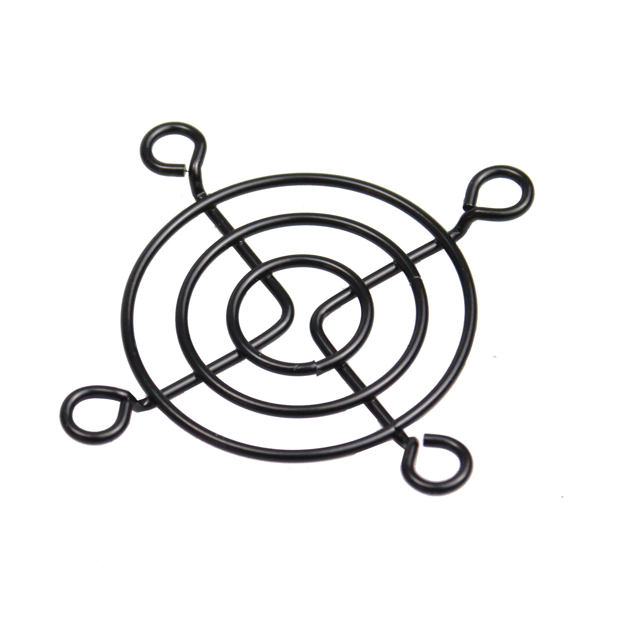 20 Pieces 40mm Black Fan Grills Metal Fan Guard Protective Grill for 4cm 40mm Cooling Cooler Fan