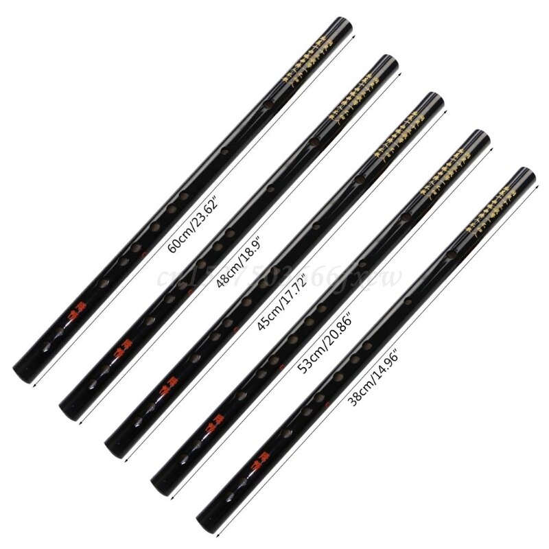 Flute Chinese Traditional Musical Instruments Bamboo Dizi Flute For Beginner C D E F G Key Transverse