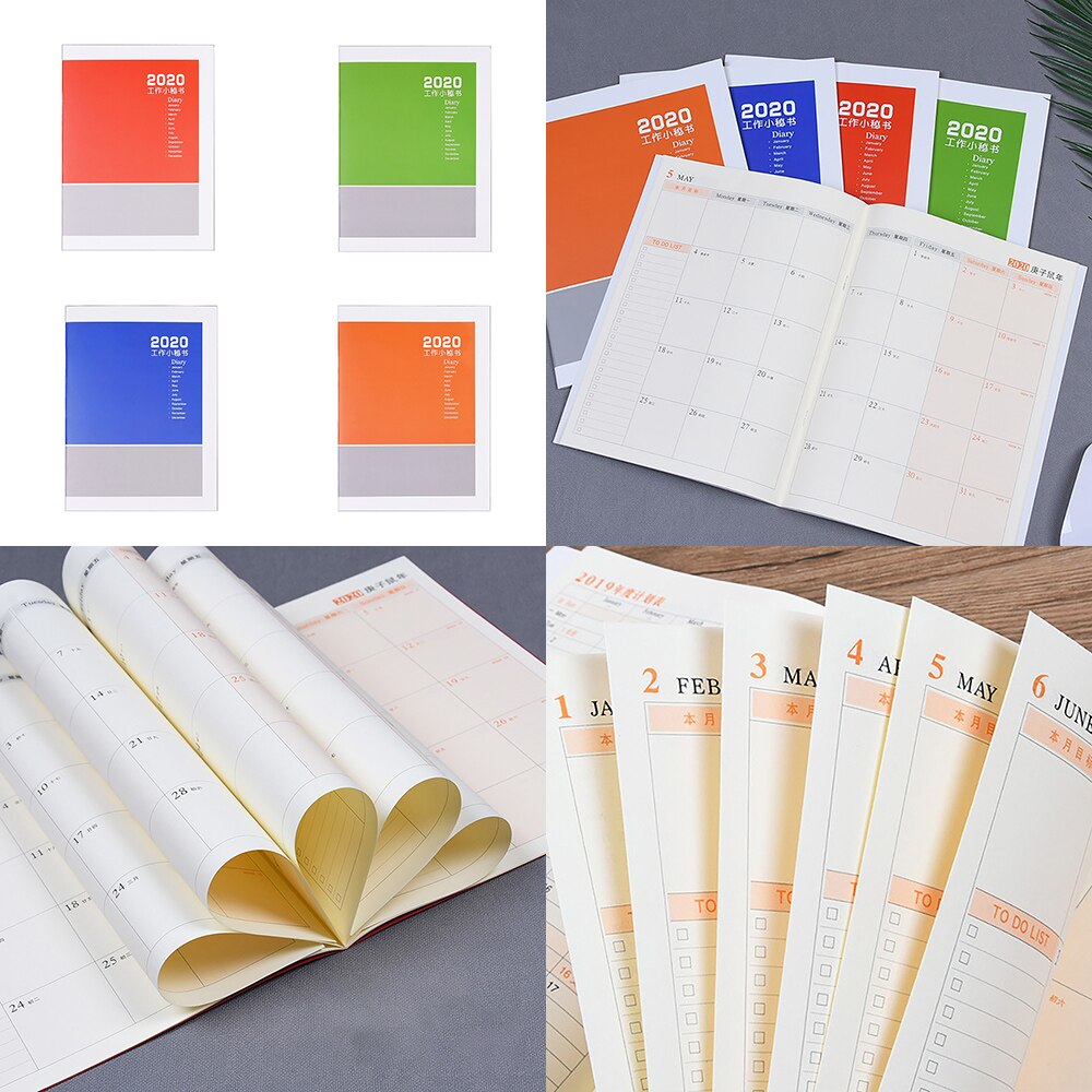 Work Plan Sheets Study Work Plan Memo Pad Weekly Plan Sticky Notebook Office School Supplies Stationery