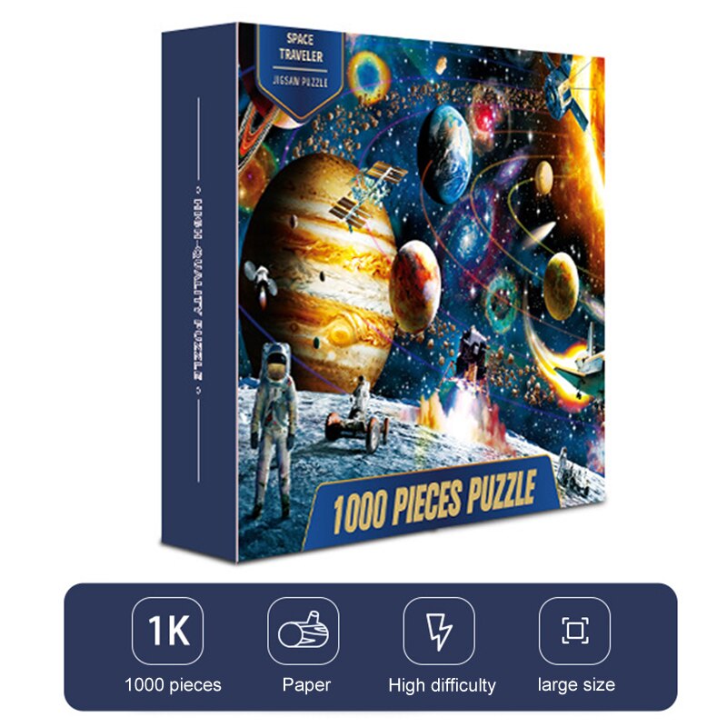 1000PCS Decompression Puzzle Stress Relief Adult Children Jigsaw Puzzles NDS