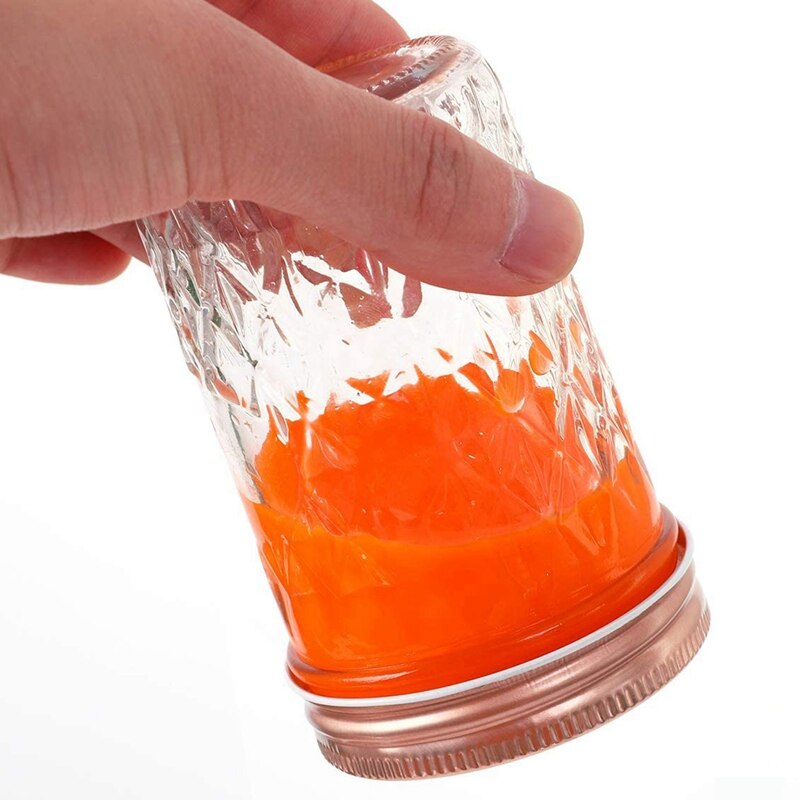 24 Pack Mason Jar Lids Secure Reusable Regular Mouth Mason Storage Canning Lids