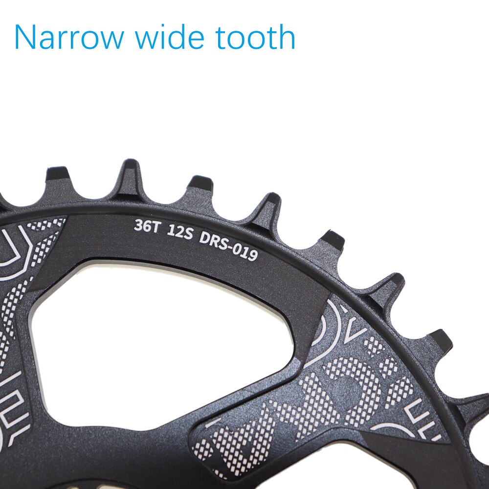 Deckas direct mount kettingblad rond voor 12 speed shimano  m9100 m8100 m7100 32 34 36 38t kettingblad  mt 900 9100 8100 7100 12s