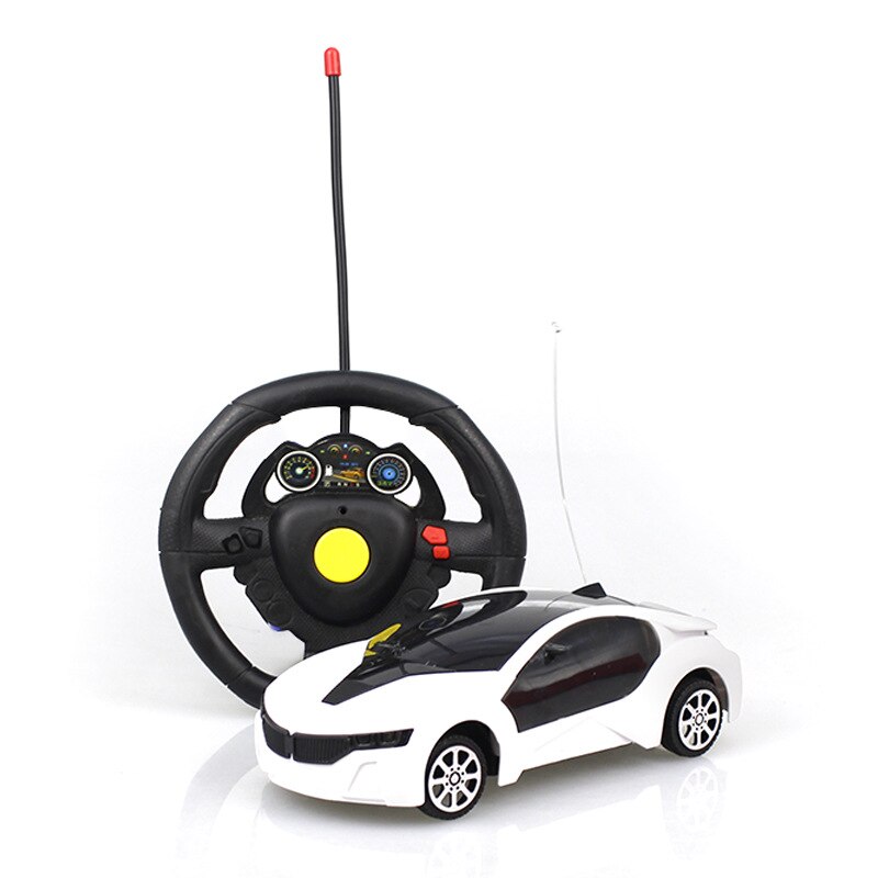 RC Car Children Kid Electric Remote Control Toys Classic Fast Speed Control Racing Car Kids Toys: White