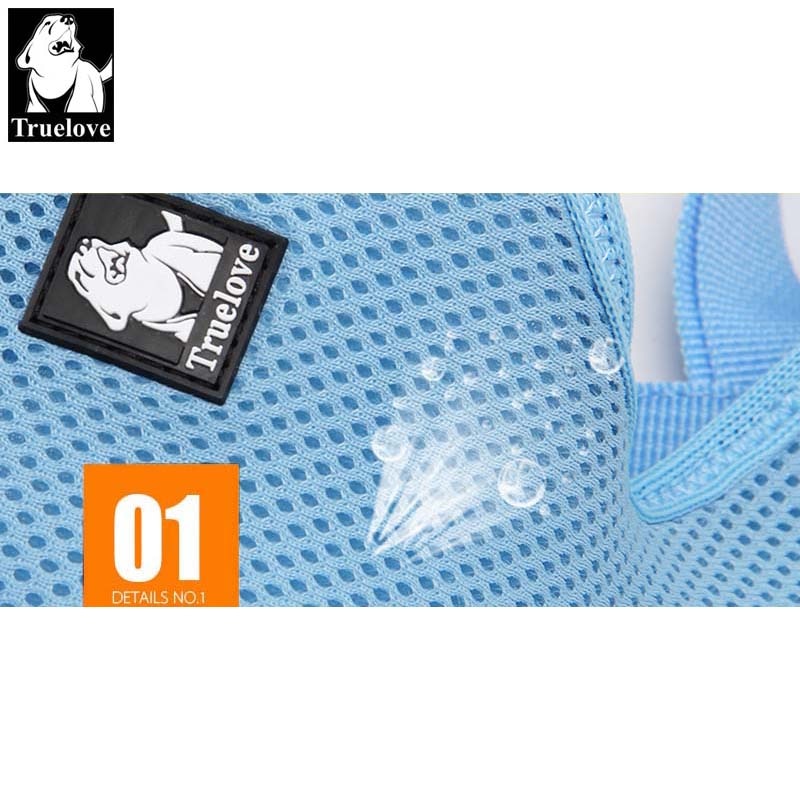 Truelove Puppy Cat Pet Dog Harness Breathable Mesh Nylon dog Harness Strap Soft Walk Vest Collar For Small Medium Size Dog Pets