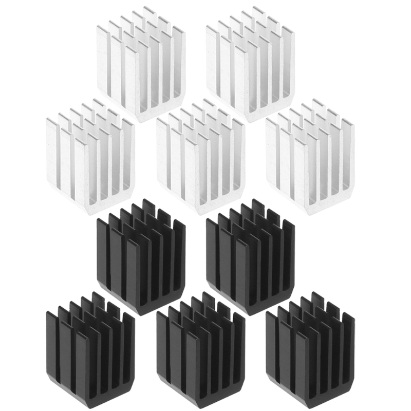 5 stks/set 9x9x12mm Aluminium Koeling Koellichaam Chip Ram-radiator Heatsink Cooler