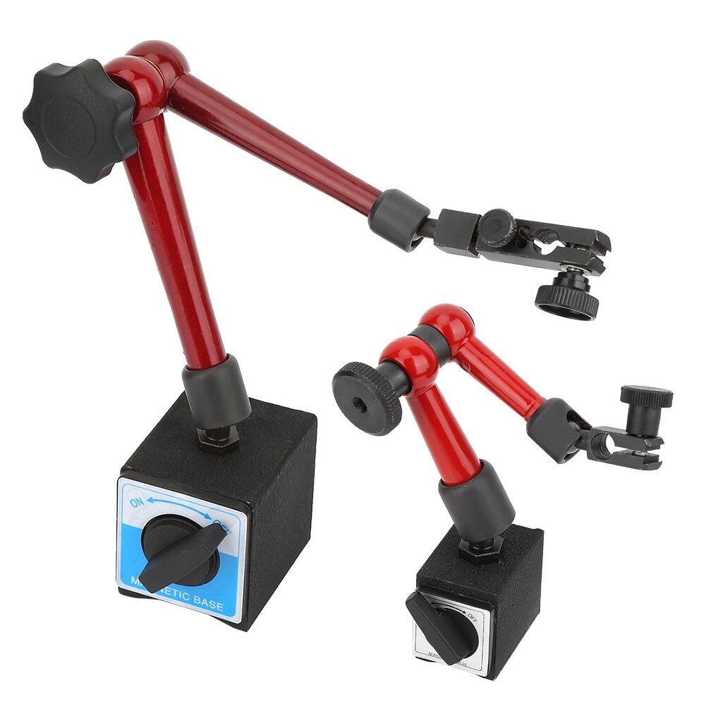 Mechanical Flexible Strong Magnetic Gauge Dial Indicator Stand Base Holder with Lever Dial Test Indicator Gauge Large Vientiane