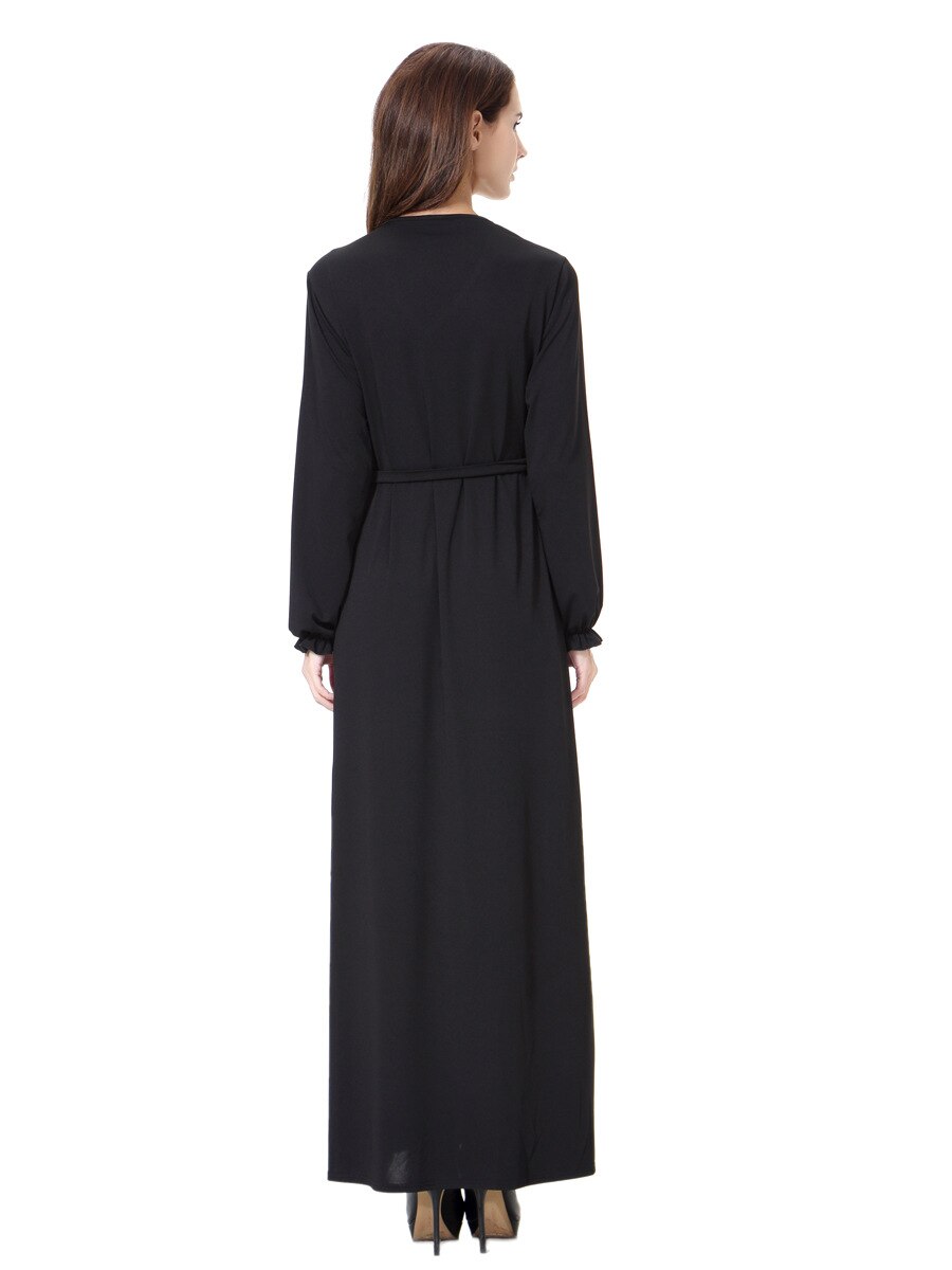 Islamitische Abaya Jurken Vrouwen Arabische Dames Caftan Kaftan Maleisië Abaya Dubai Turkse Dames Kleding Vrouwen Moslim Jurken