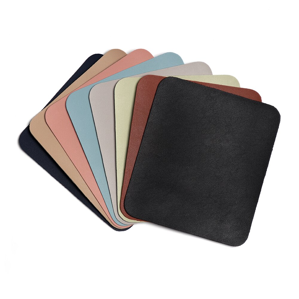 1PC Universal Colorful Leather Anti-slip Mouse Pad Comfortable Gaming Mice Mat Desk Cushion Computer Accessories 230 X 200 x 2mm