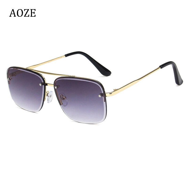 Aoze classic style cool unisex sunglasses brand men's vintage sunglasses zonnebril dames UV