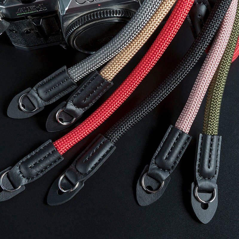Cuerda de Nylon de cámara de hombro correa de cuello correa para Mirrorless cámara Digital Fuji X-H1 X-Pro2 X-T3 X-T2 X-T30 X-T20 X-E3 X-T100 X-A5