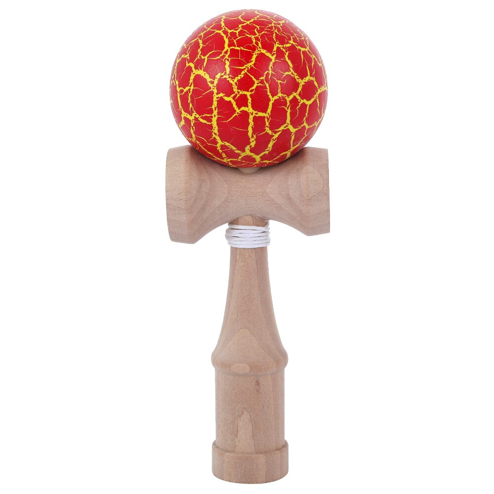 Bigger Wooden Kendama Toys Kids Adult Skillful Juggling Ball Upgrade 18CM Kendama Christmas Xmas Jouet Piłka do Zabawy: Chocolate Color