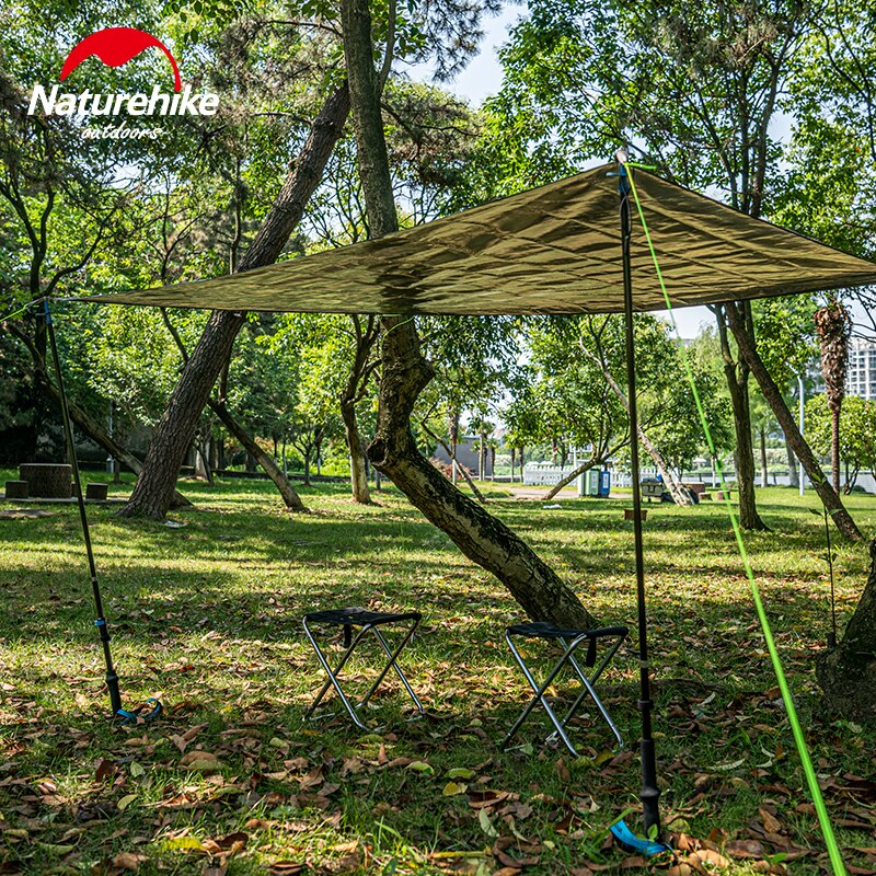 Naturehike Aluminum Foil Floor Mat Ultralight Multi-Function Mat Waterproof Mattress Sun Shelter For Outdoor Camping Hiking