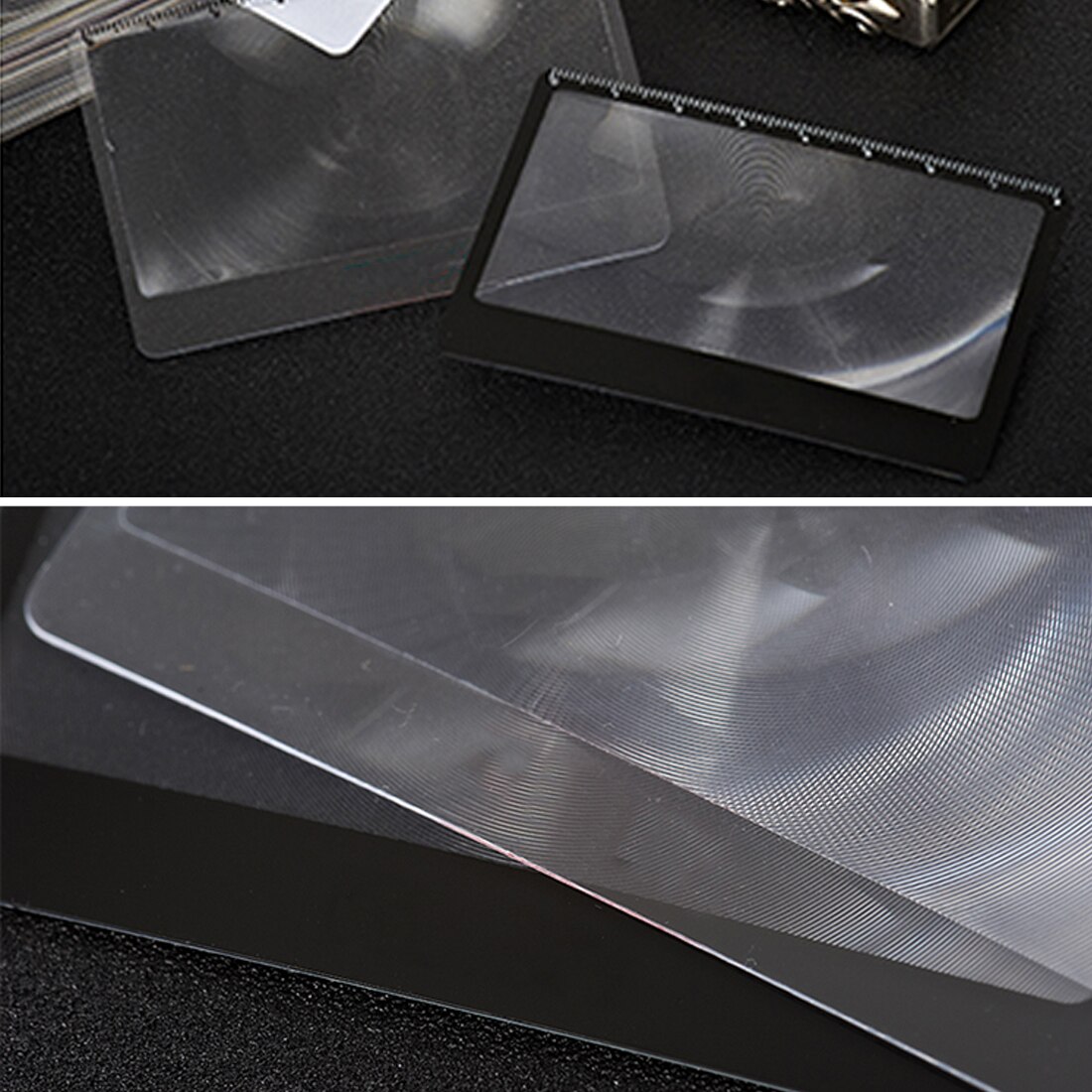 3 X Magnifier Magnification Magnifying Fresnel LENS Credit Card Sharp