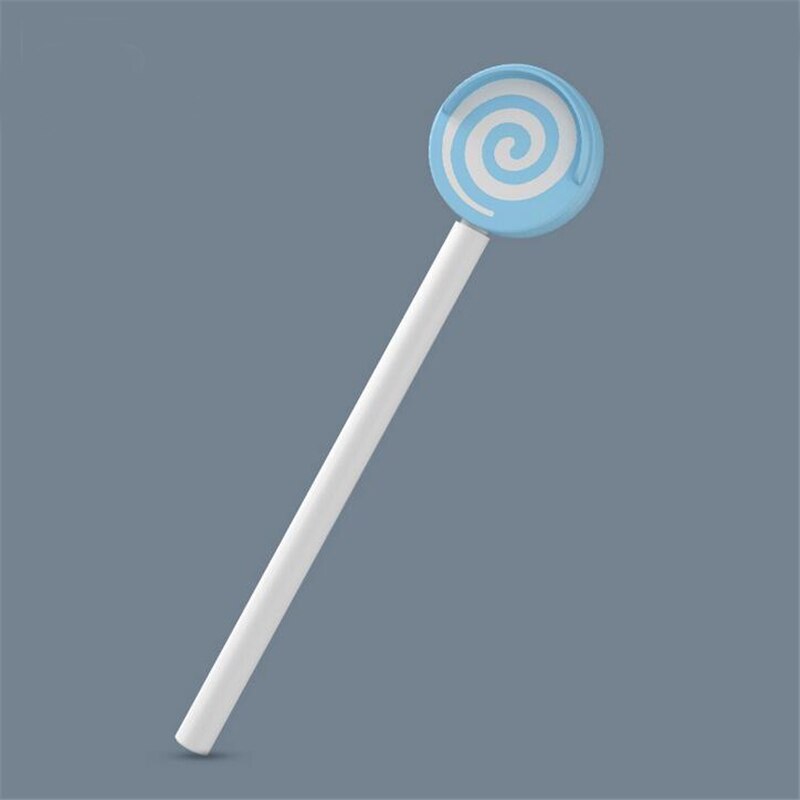 Lollipop Baby Bladverliezende Tandenborstel Tongreiniger Kind Tong Schraper Schoner Babyverzorging Kerst Baby Kids: Sky blue