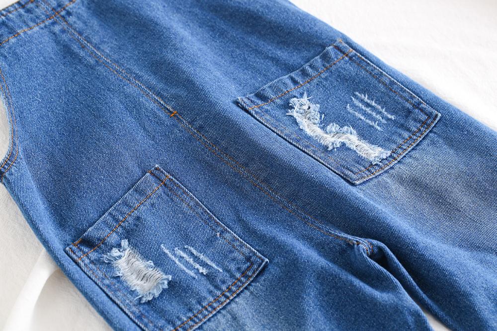 Chumhey – salopette en Denim pour bébés garçons et filles, en coton doux, avec bretelles, pantalon en jean, vêtements pour enfants, 1-4T