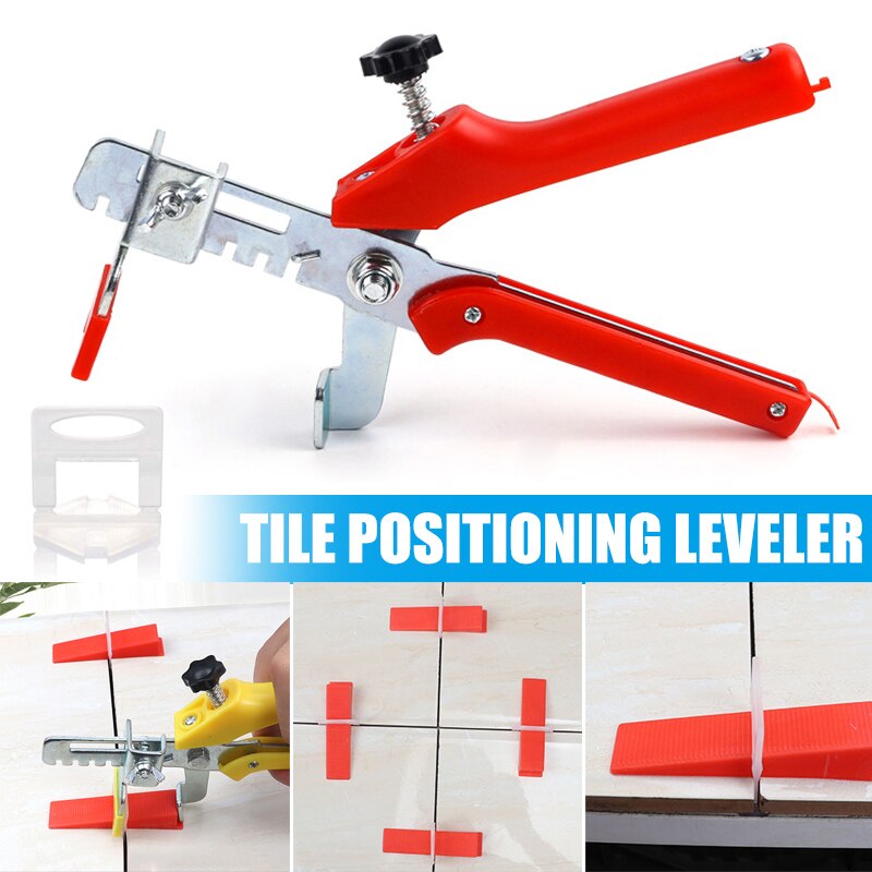 Newly Tile Leveling System Leveling Spacers Clips Reusable Wedges for Leveling Porcelain Ceramic Marble Tile Leveler Durable