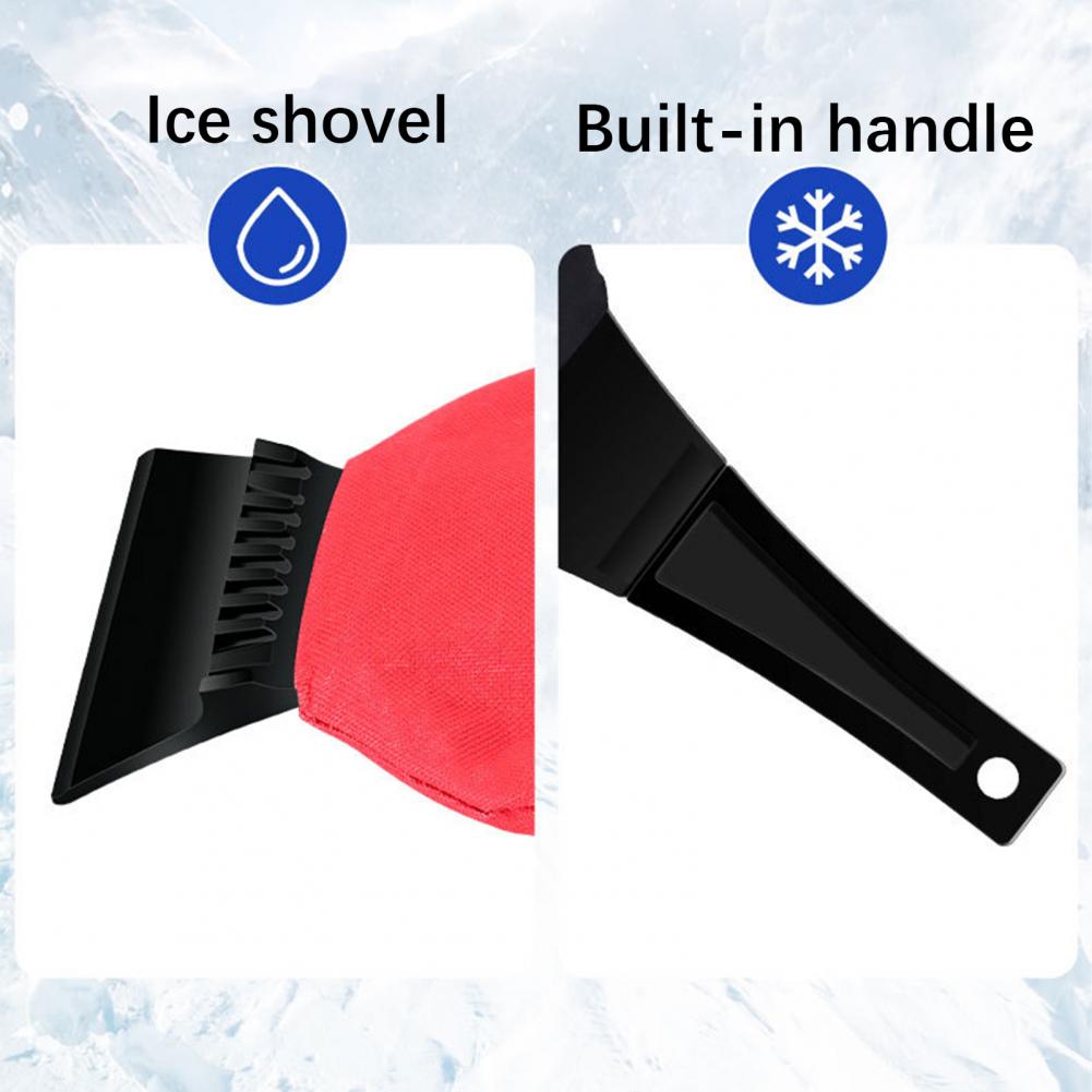 Snow Removal Thickened Sheath Waterproof Winter Tool Car Ice Scraper For Winter