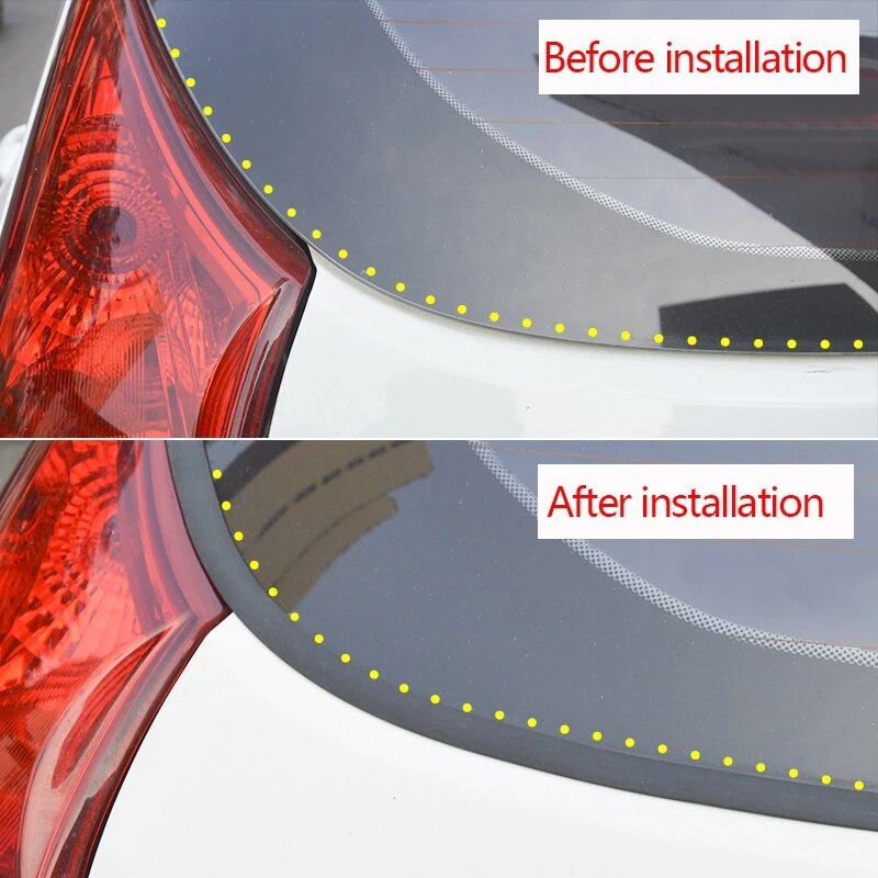 Car Sael Strip Universal V Shape Rubber Seal Weather Strip Hollow Glass Window Edge Moulding Car Decorate Weatherstrip