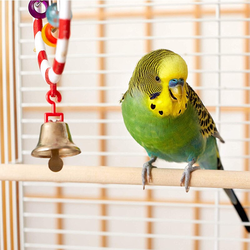 Papagei Holz Leiter Vogel Spielzeug Klettern Vogel Leitern Papagei Hamster Spielzeug Scratcher Handwerk Vogelkäfig Hängende Dekoration