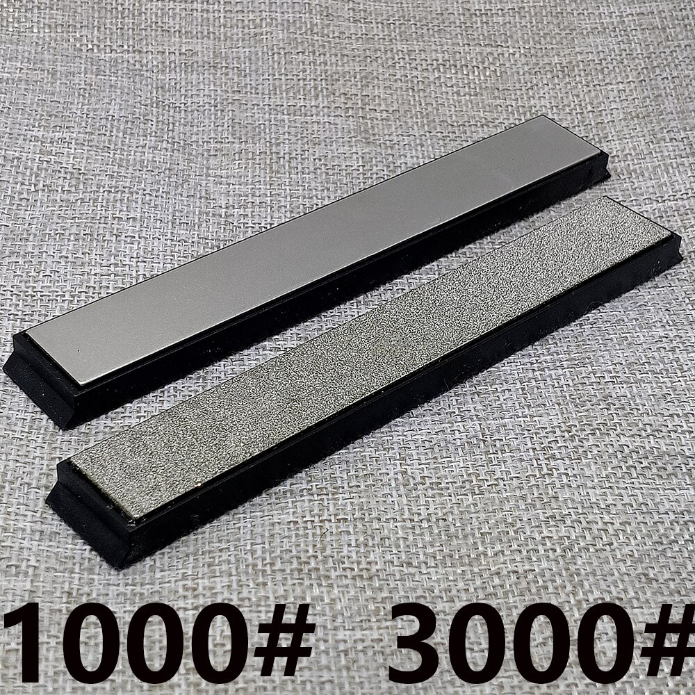 Diamond Bar Slijpsteen Plaat Set 6 &quot;Voor Edge Pro Ruixin Pro Rx008 Standaard 20/25 Mm Aluminium/Pvc base: 20mm 1000 3000