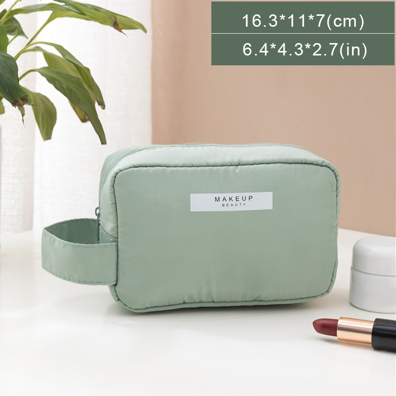 Kosmetikpung til kvinder, rejsetaske, vandtæt toiletartikler, skønhedsorganisator, dame, kosmetikpung, bærbar, håndholdt rejsetaske, toilettaske: Rød