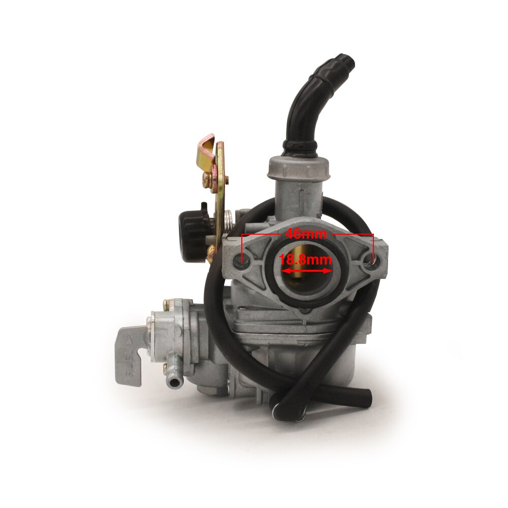 Runtong gaźnika PZ19 dławik kablowy z kurek paliwa 50cc 70cc 90cc 110cc 125cc motocross