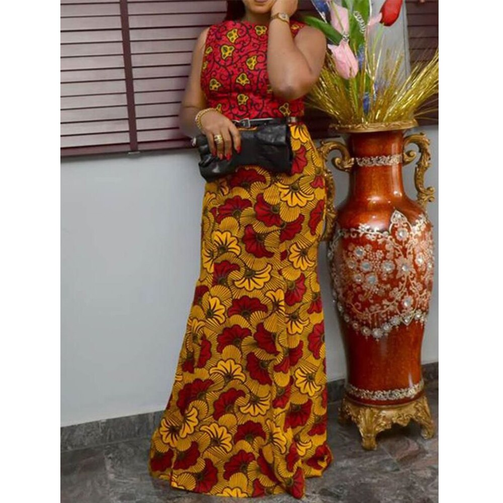 african clothes dashiki suits long dress african printing dress women bazin riche outfit vestidos autumn winter boho dress