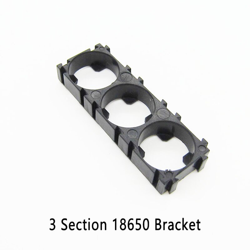 20 sztuk 18650 odstępnik ogniwo litowe akumulator cylindryczny wsparcie 18650 pojemnik robić przechowywania uchwyt skrzynka dla DIY akumulator może łączone: 3S