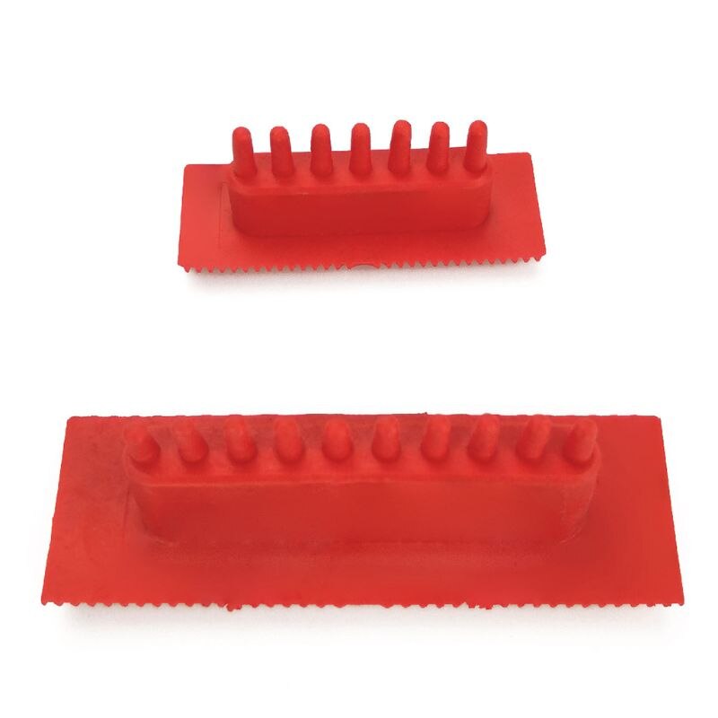 2Pcs/set Imitation Wood Graining Pattern Wall Texture DIY Brush Painting Tool E7CB