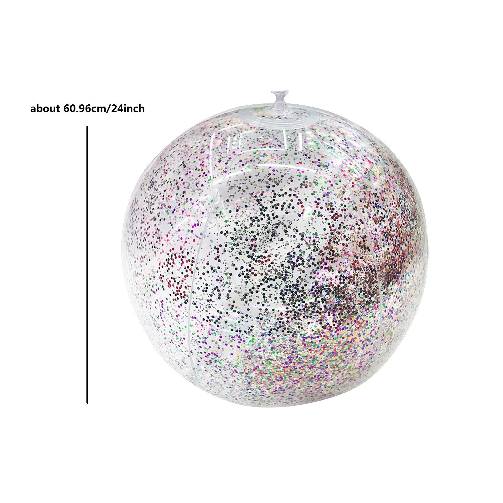 Pailletten Strand Ballenbad Speelgoed Ballen Confetti Glitter Opblaasbare Duidelijke Ballen Zwembad Zwembad Play Party Water Game Strand Sport: B